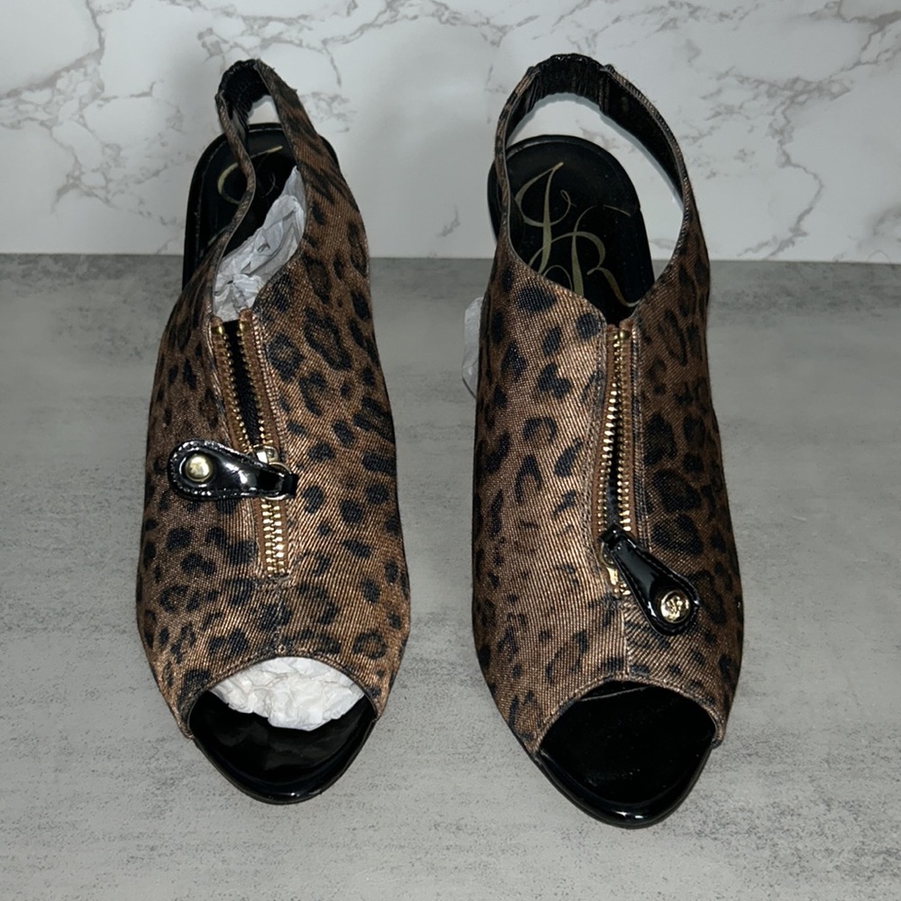 J Renee Leopard Viento-Faleo Heels - Picture 3 of 5